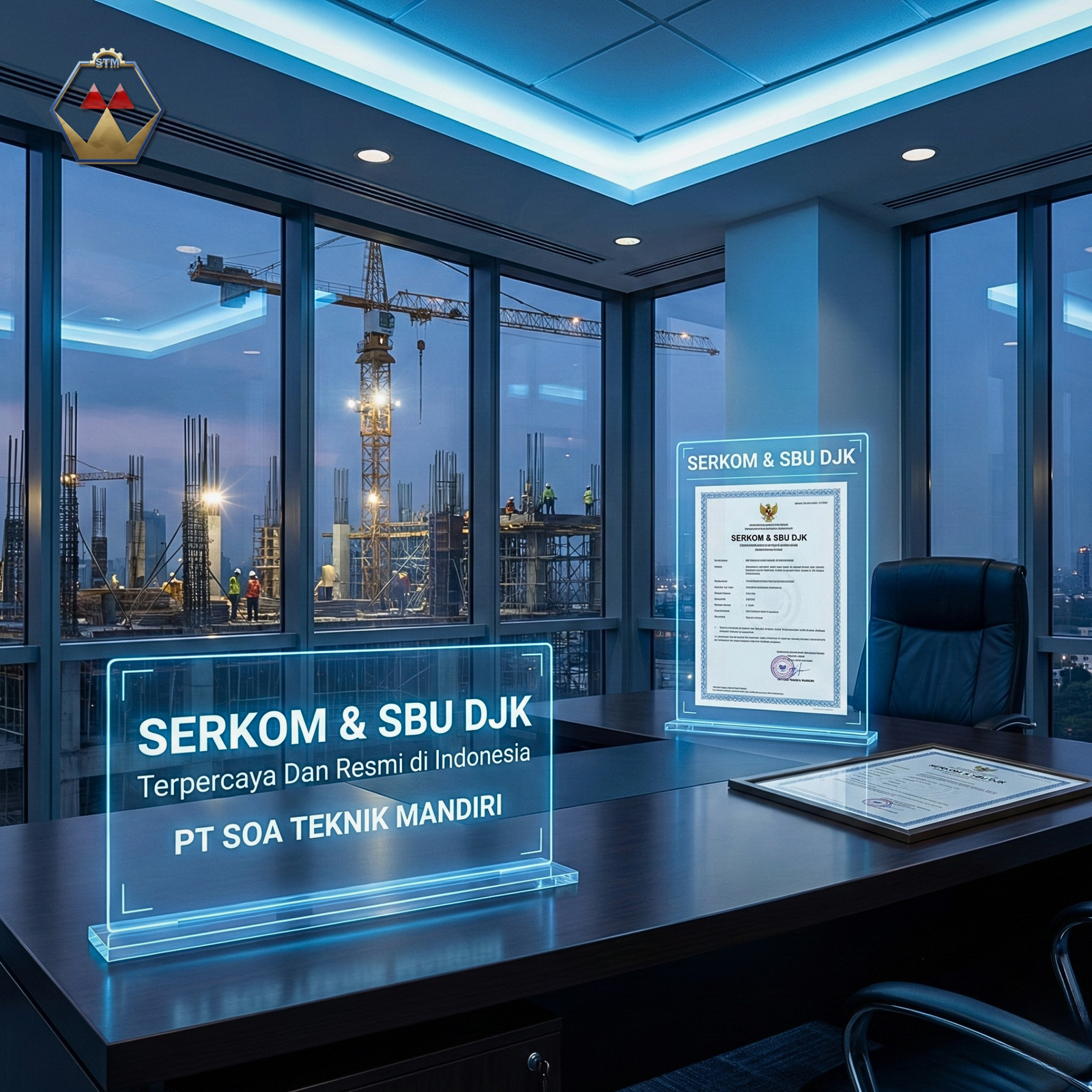 Jasa pengurusan SERKOM-SBUDJK